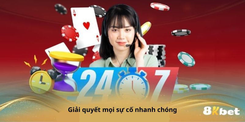 Xử lý mọi sự cố nhanh chóng và đạt hiệu quả